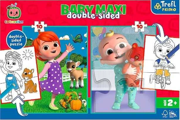 Trefl Dėlionė BABY MAXI 2x10 Cocomelon Friends 43008