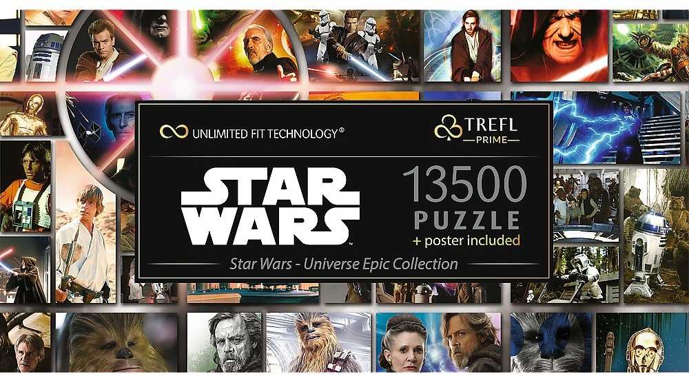 Trefl Dėlionė 13500 vnt. - Žvaigždžių karai