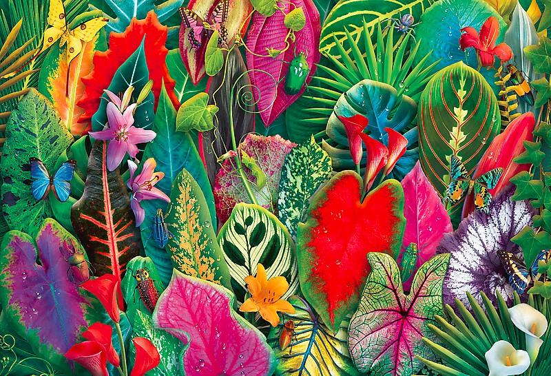 Dėlionė Trefl Puzzle 1500 dalys UFT Blooming Paradise Tropical Garden