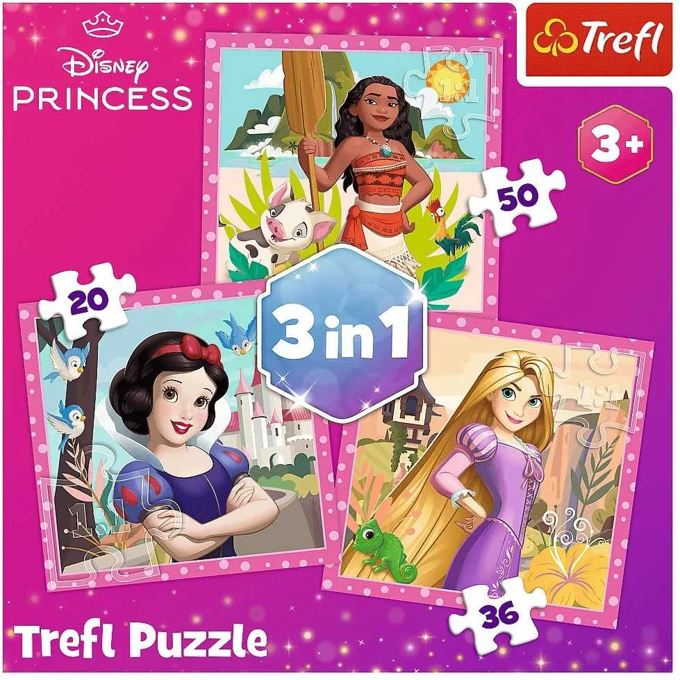 Trefl dėlionė 106 vnt. - Disney princesės aprašymas - Prekės nuotrauka
