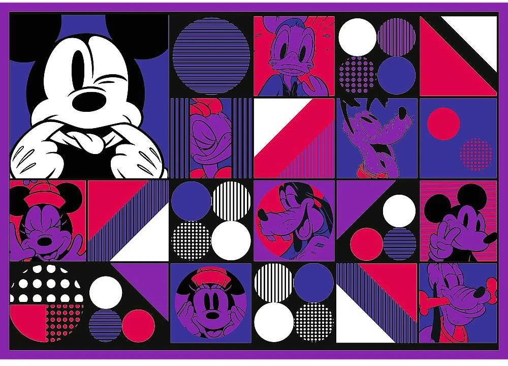 Trefl Dėlionė 4x250 vnt. - Disney Peliukas Mikis