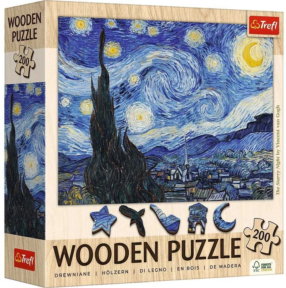 Trefl Dėlionė 200 vnt. - Vincentas van Gogas aprašymas - Prekės nuotrauka