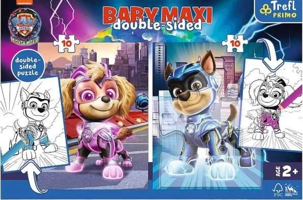 PAW PATROL TREFL Baby maxi dėlionė „Kiaulytė Pepa", 10x2 det.