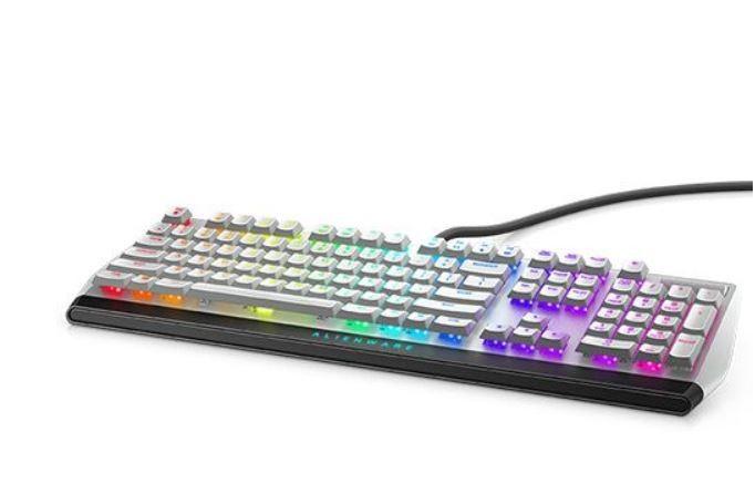 Dell Alienware AW510K klaviatūra USB Juoda, Balta