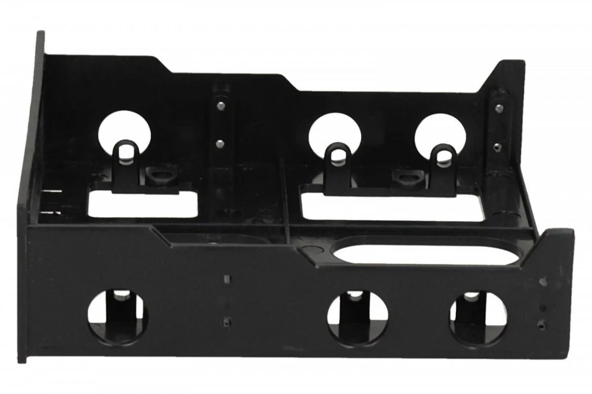 DELOCK FDD Installation frame 3.5Zoll > 5.25Zoll juodas