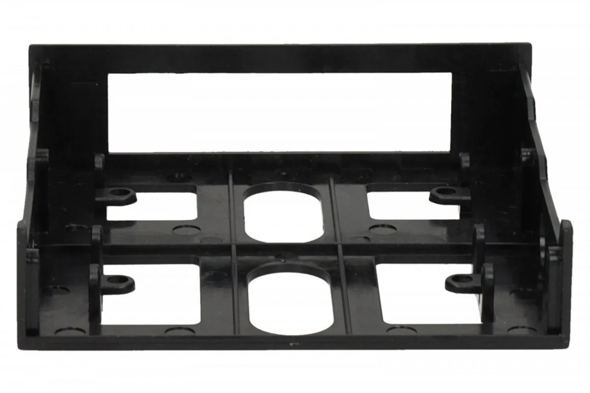 DELOCK FDD Installation frame 3.5Zoll > 5.25Zoll juodas
