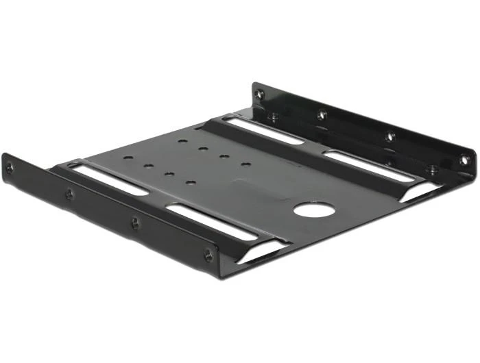 Juodas 2,5" į 3,5" HDD/SSD tvirtinimo rėmelis