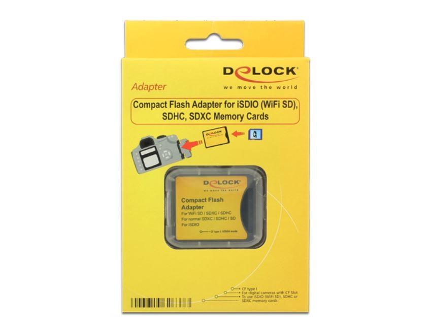 Delock Adapteris CF I prie SDHC Delock