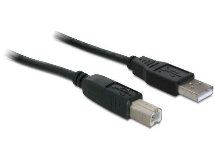 Delock USB 2.0 kabelis su A ir B jungtimis