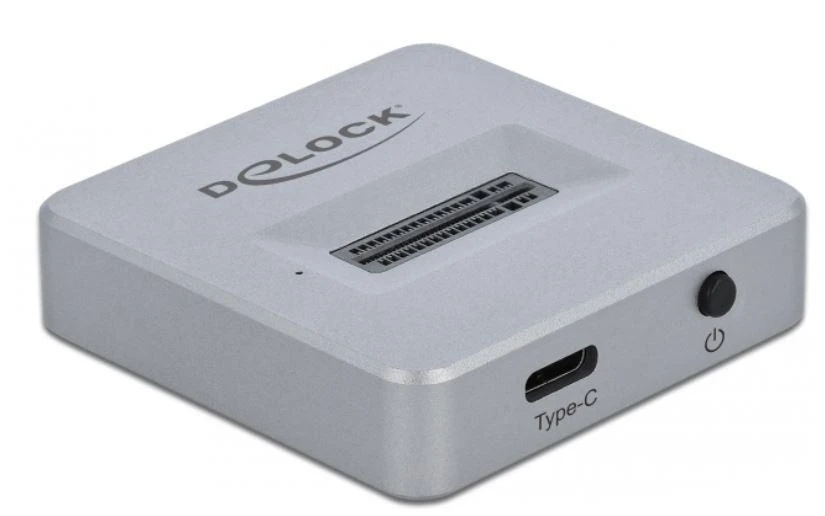 Delock M.2 SSD stotelė su Type-C jungtimi