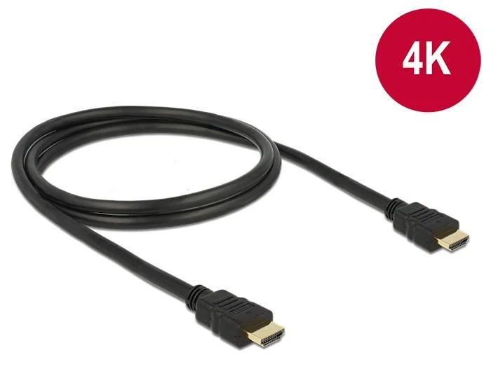 Juodas HDMI jungiamasis laidas 1m