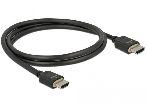 HDMI laidas su metaliniais antgaliais