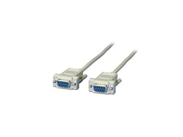 DELOCK cable Seriell Nullmodem 9 Pin Bu/Bu 1.8m