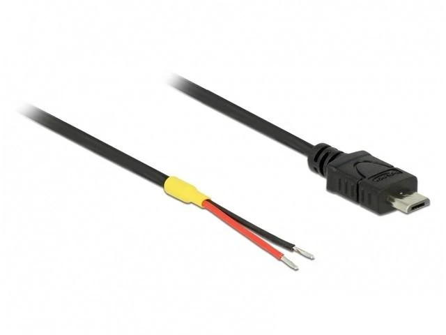 Delock kabelis USB 2.0 Micro-B kištukas > 2 x atviri kabelio galai, galia 20 cm
