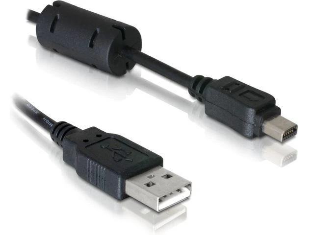 Delock KABELIS USB 2.0 MINI 12 PIN OLYMPUS 1M