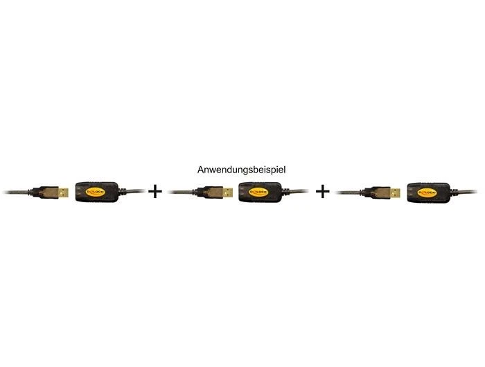 DELOCK kabelio USB 2.0 plėtinys. aktyvus 5m