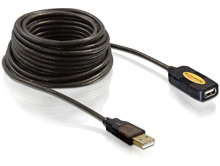 DELOCK kabelio USB 2.0 plėtinys. aktyvus 5m