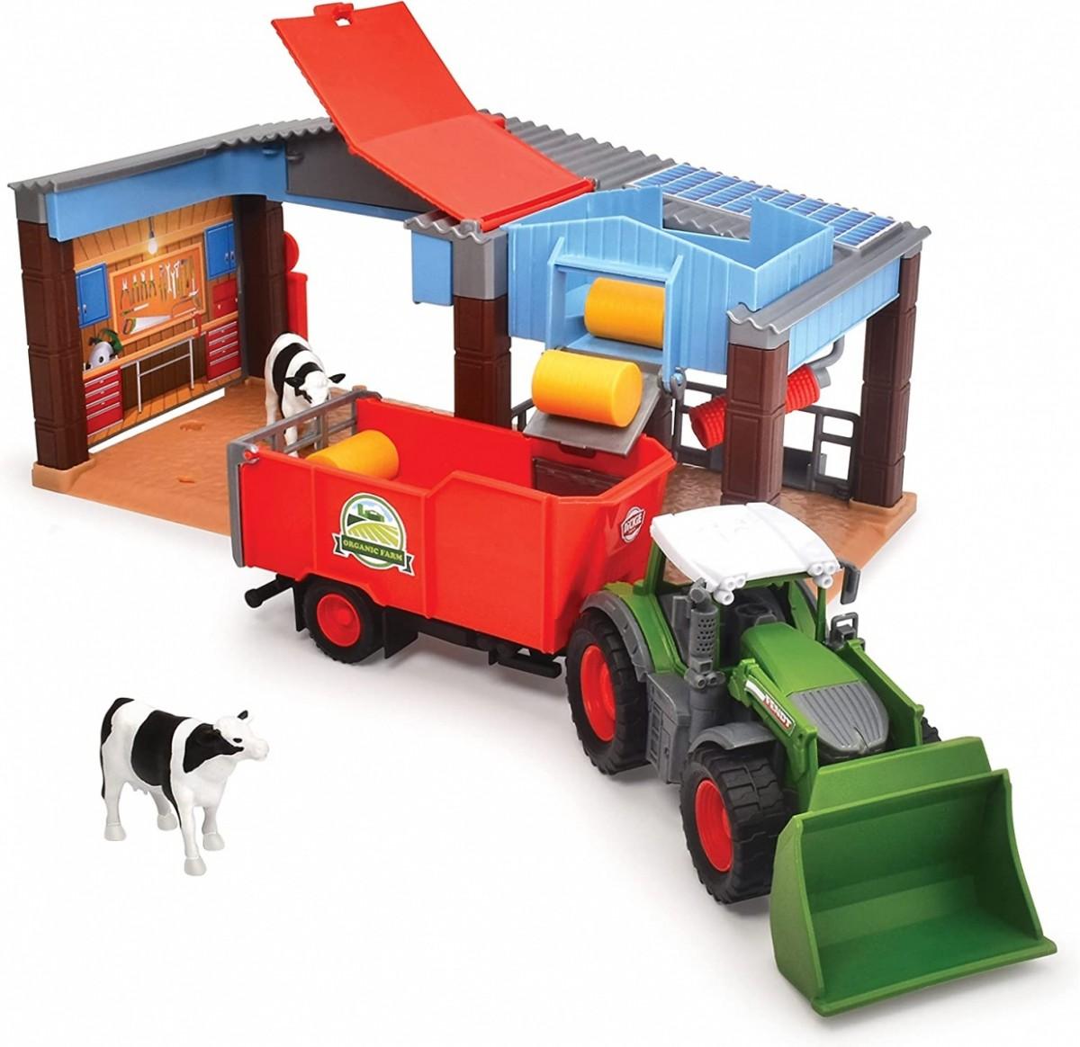 „Dickie Farm Station Farma“ traktoriaus ūkininko karvė