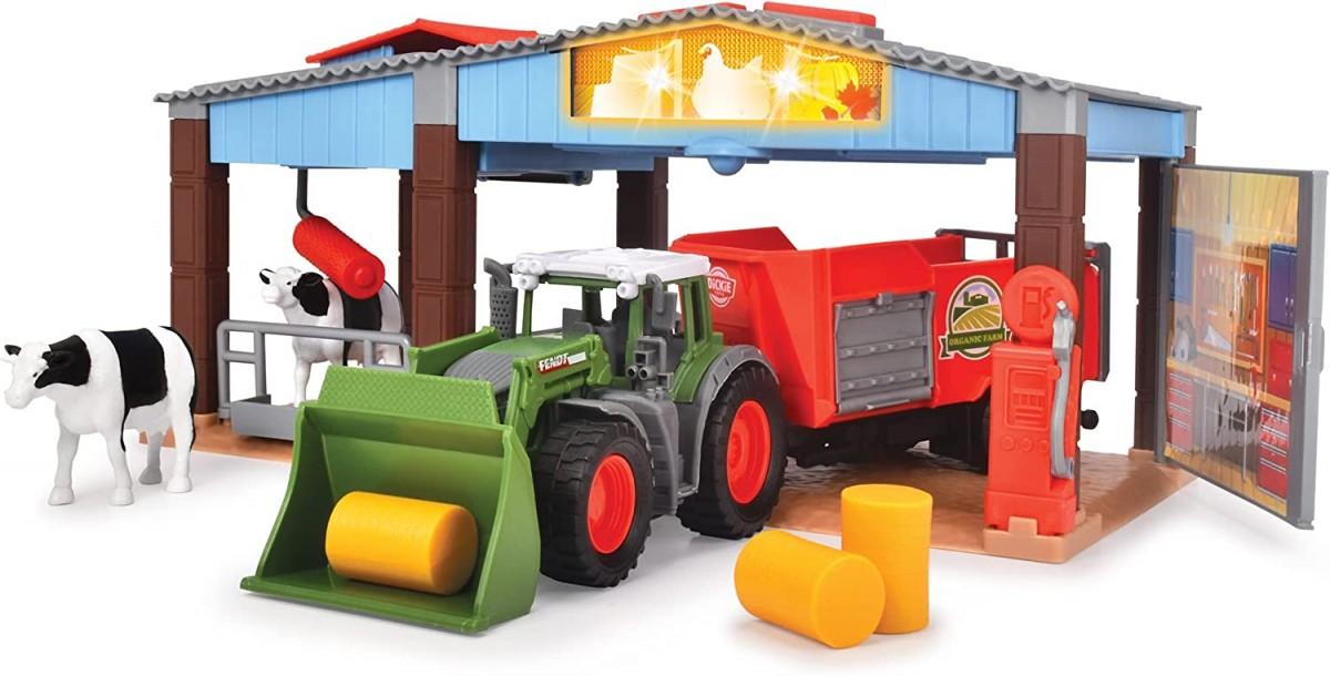 „Dickie Farm Station Farma“ traktoriaus ūkininko karvė