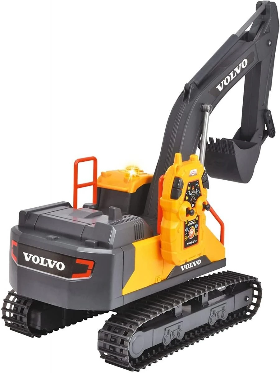 „Dickie Construction Volvo RC“ kasybos ekskavatorius nuotoliniu būdu kontroliuojamas 60 cm