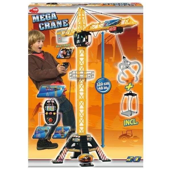 Nuotoliniu būdu valdomas 120 cm aukšio kranas Dickie (203462412)