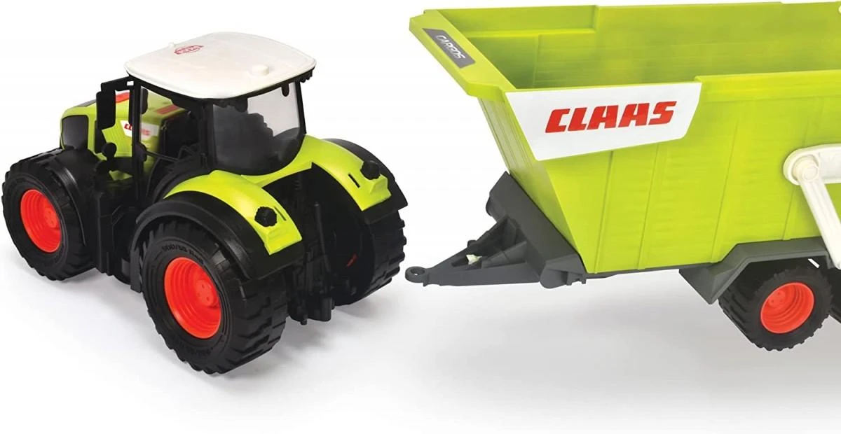 „Dickie Farm“ didelis „Claas“ traktorius su 64 cm priekaba