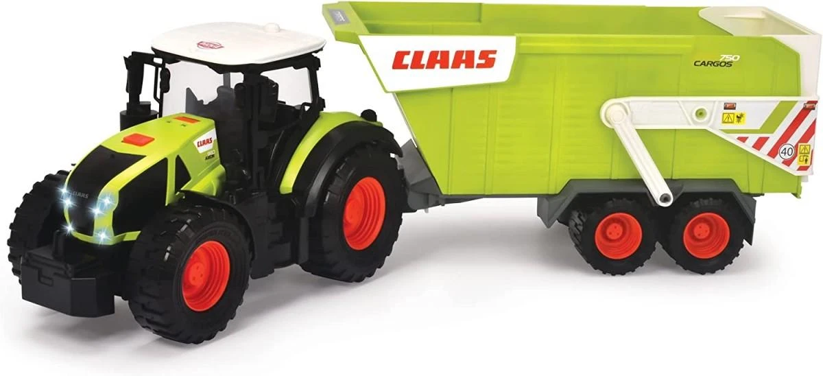 „Dickie Farm“ didelis „Claas“ traktorius su 64 cm priekaba