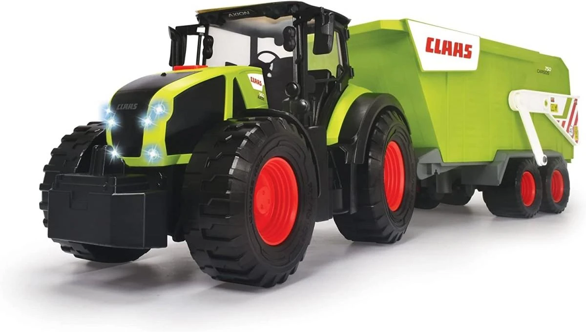 „Dickie Farm“ didelis „Claas“ traktorius su 64 cm priekaba