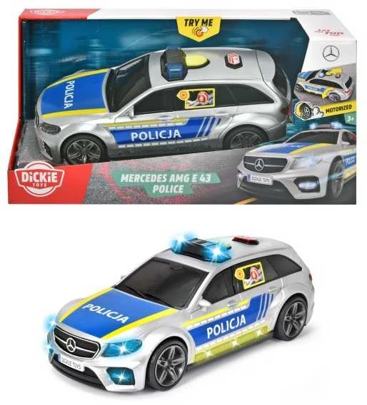 Policijos automobilis Dickie SOS_N Mercedes-AMG E43 30 cm