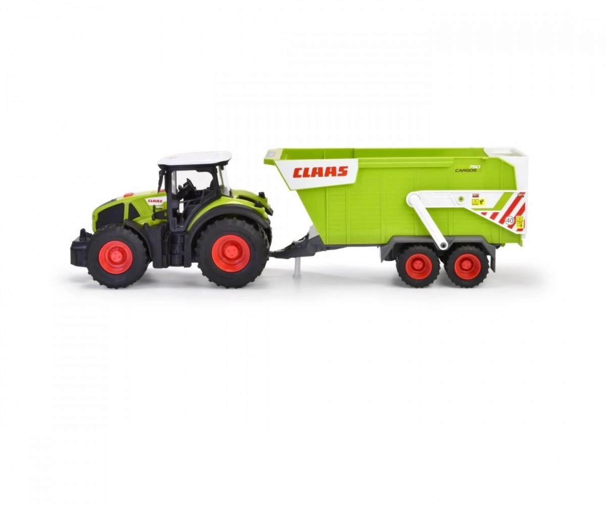 Dickie Didelė interaktyvi traktoriaus traktoriaus priekaba Claas light/sound 64 cm