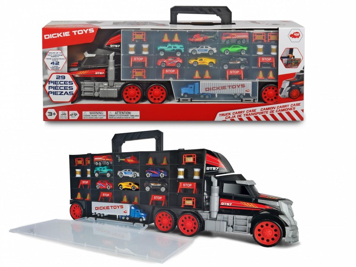 Simba Toys DICKIE TOYS mašinų lagaminas sunkvežimis, 203749023