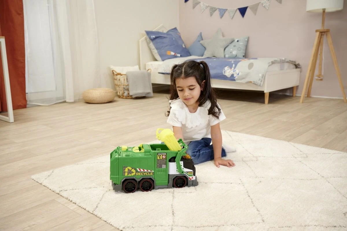 Vaikiška šiukšliavežė Dickie toys, 39 cm