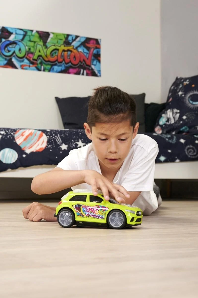 Dickie Streets'n Beatz Mercedes-Benz šviesos/garso interaktyvus muzikinis automobilis