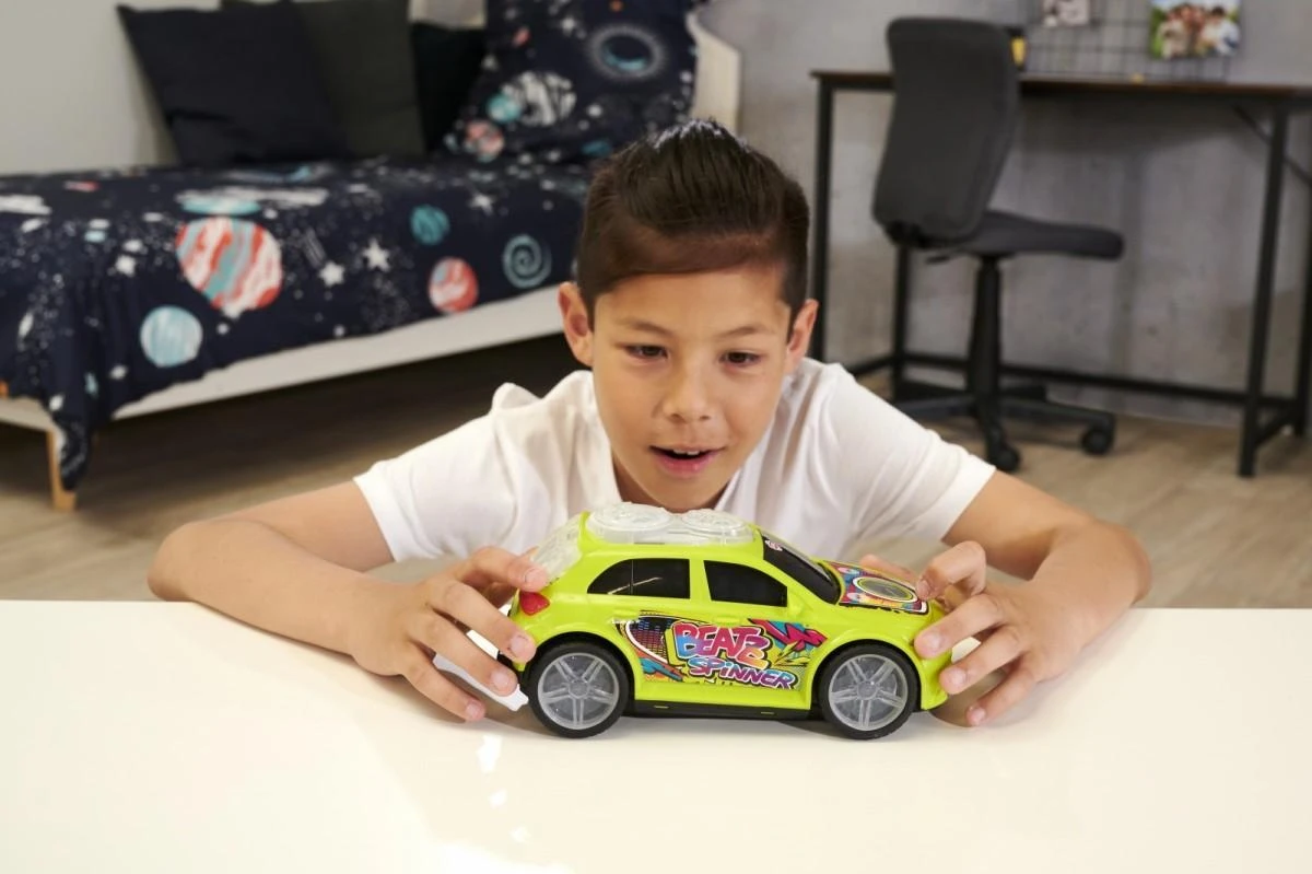 Dickie Streets'n Beatz Mercedes-Benz šviesos/garso interaktyvus muzikinis automobilis