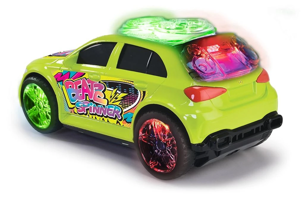 Dickie Streets'n Beatz Mercedes-Benz šviesos/garso interaktyvus muzikinis automobilis