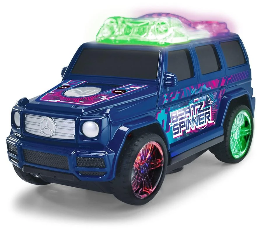 Muzikinis besisukantis interaktyvus automobilis Dickie Toys Mercedes-Benz G-Class