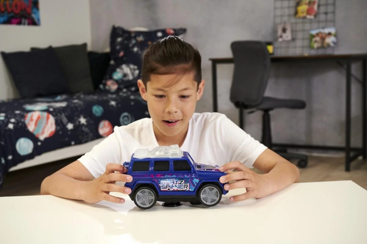 Muzikinis besisukantis interaktyvus automobilis Dickie Toys Mercedes-Benz G-Class