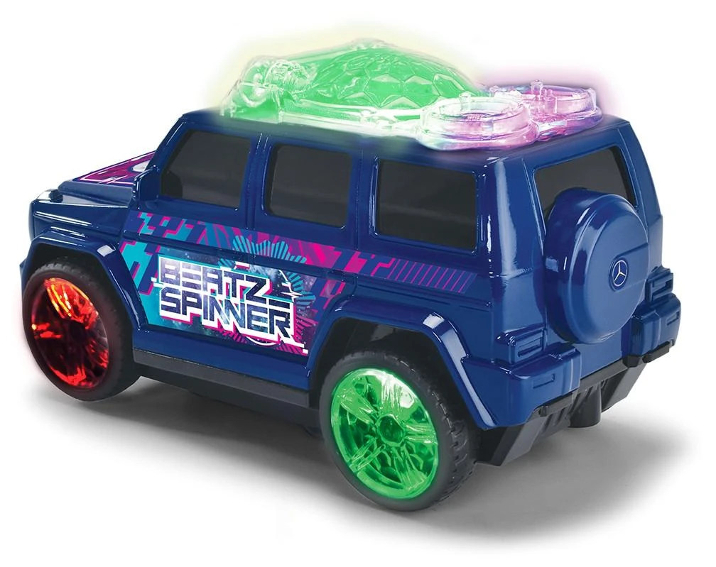 Muzikinis besisukantis interaktyvus automobilis Dickie Toys Mercedes-Benz G-Class