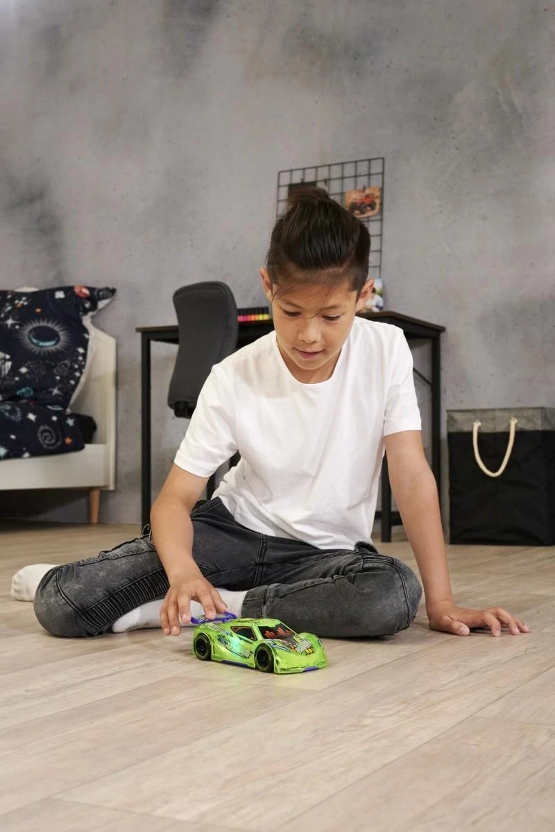 Lenktyninis automobilis su žibintais Garsas Speed Tronic Dickie Toys