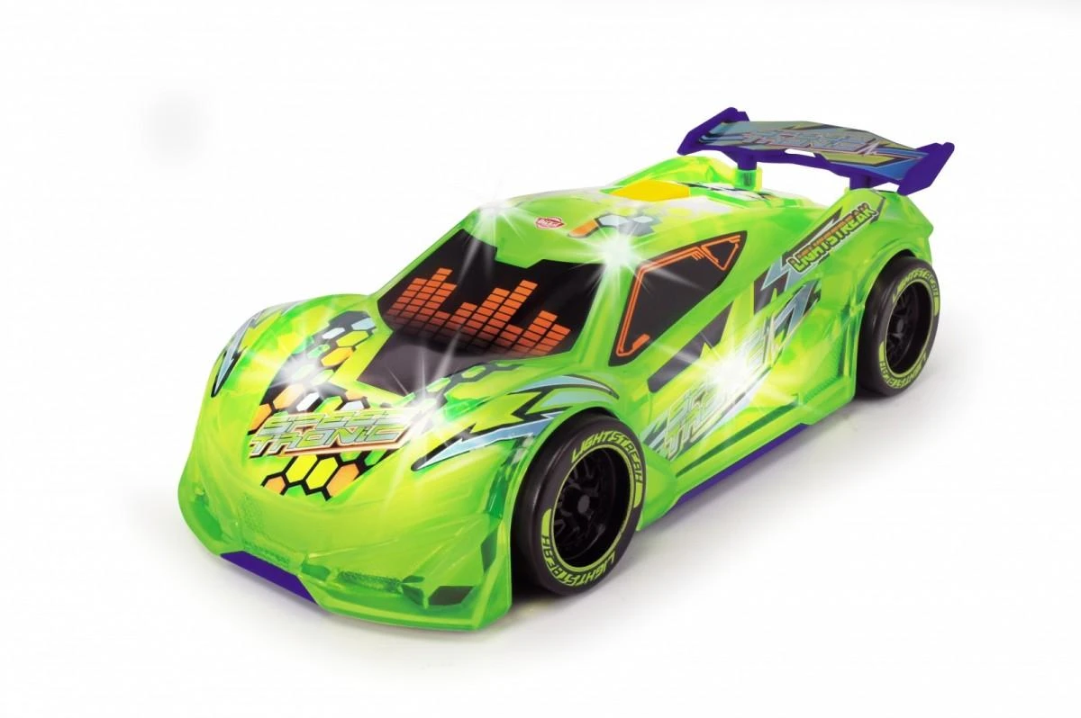 Lenktyninis automobilis su žibintais Garsas Speed Tronic Dickie Toys