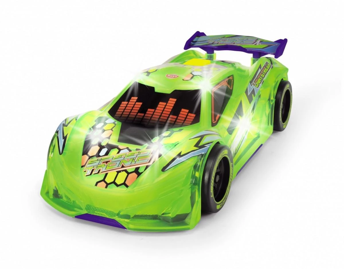 Lenktyninis automobilis su žibintais Garsas Speed Tronic Dickie Toys
