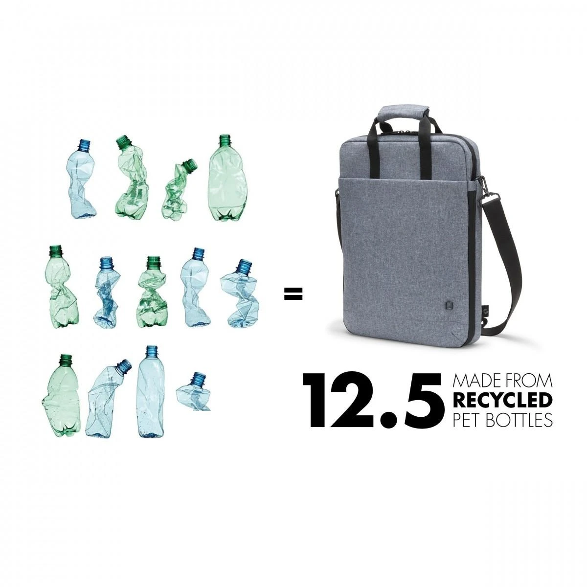 DICOTA Eco Tote Bag MOTION 13-15.6" Mėlyna Denim