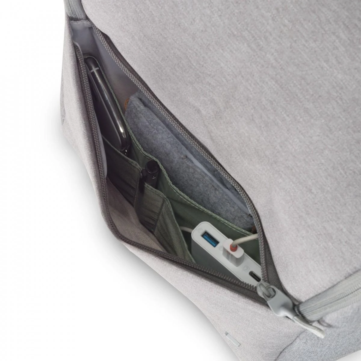 DICOTA Eco kuprinė MOTION 13-15,6" Lengvi Pilkas