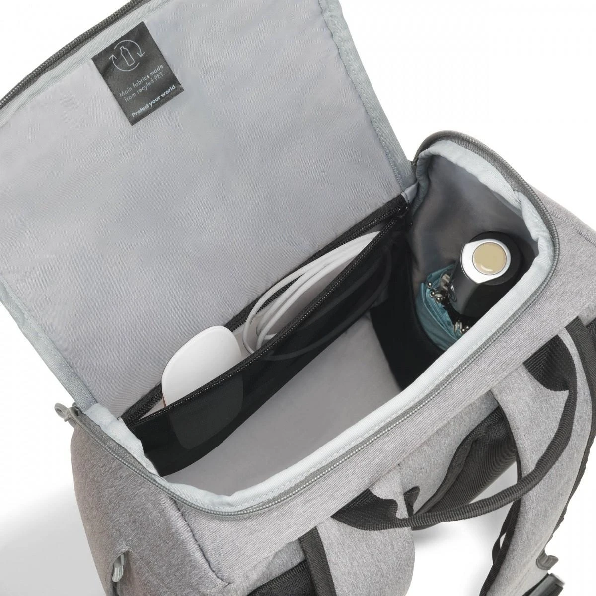 DICOTA Eco kuprinė MOTION 13-15,6" Lengvi Pilkas