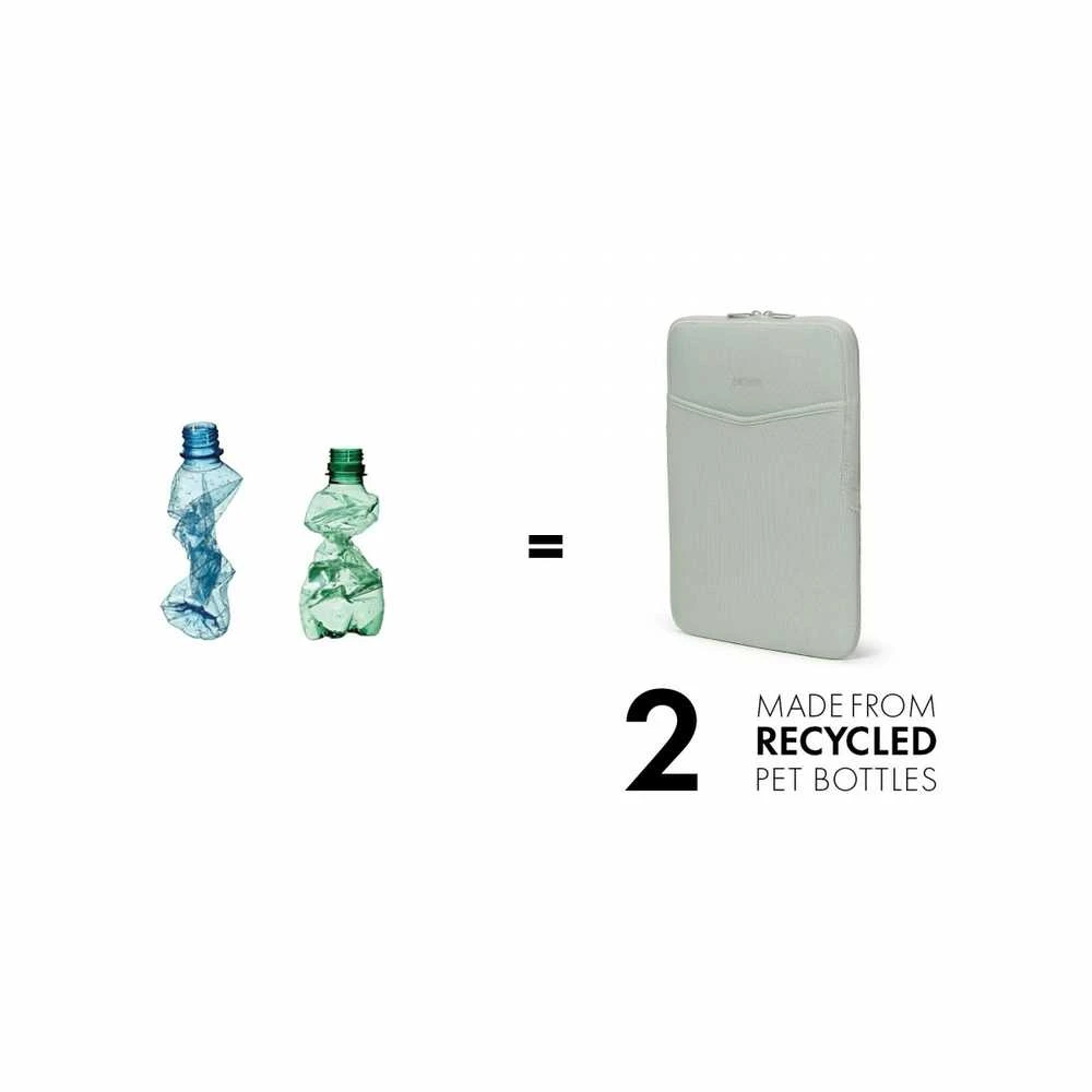 Dėklas Dicota Dėklas Eco* SLIM L Surface Nešiojamas kompiuteris sidabrinė szałwia
