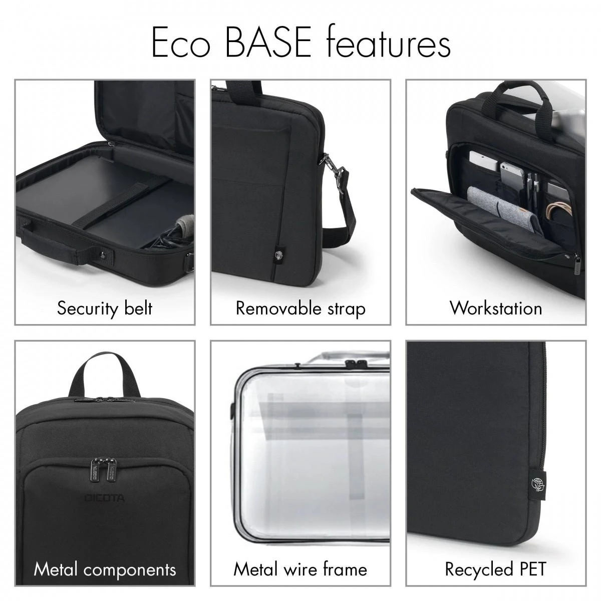DICOTA Eco Slim Case BASE 15-15.6"