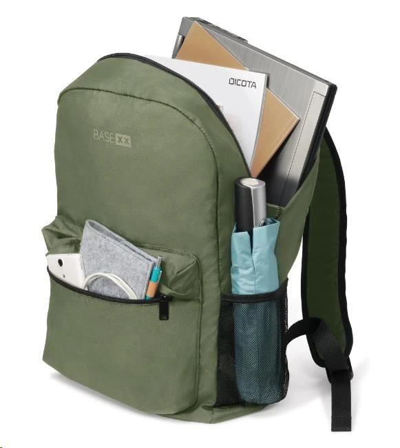 DICOTA BASE XX B2 15.6" Olive Žalias