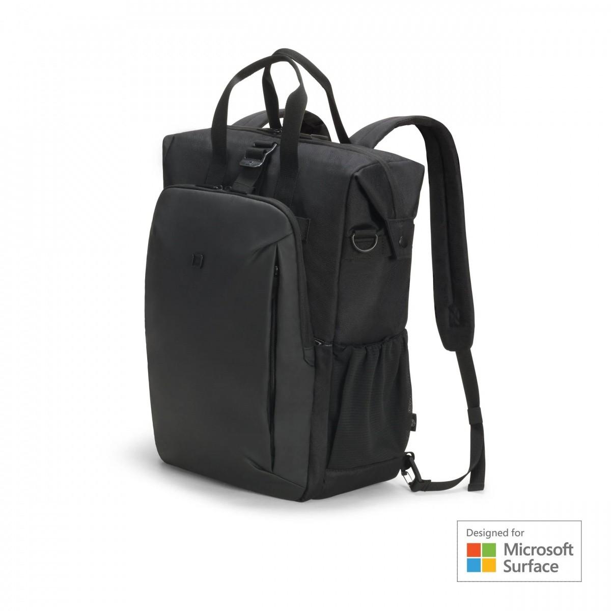 „Dicota Eco“ kuprinė „Dual GO“ su „Microsoft Surface“.