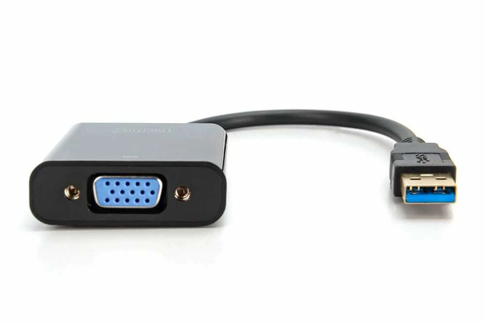 Assmann Electronic DIGITUS USB 3.0 į VGA adapteris įvesties USB išvestis VGA