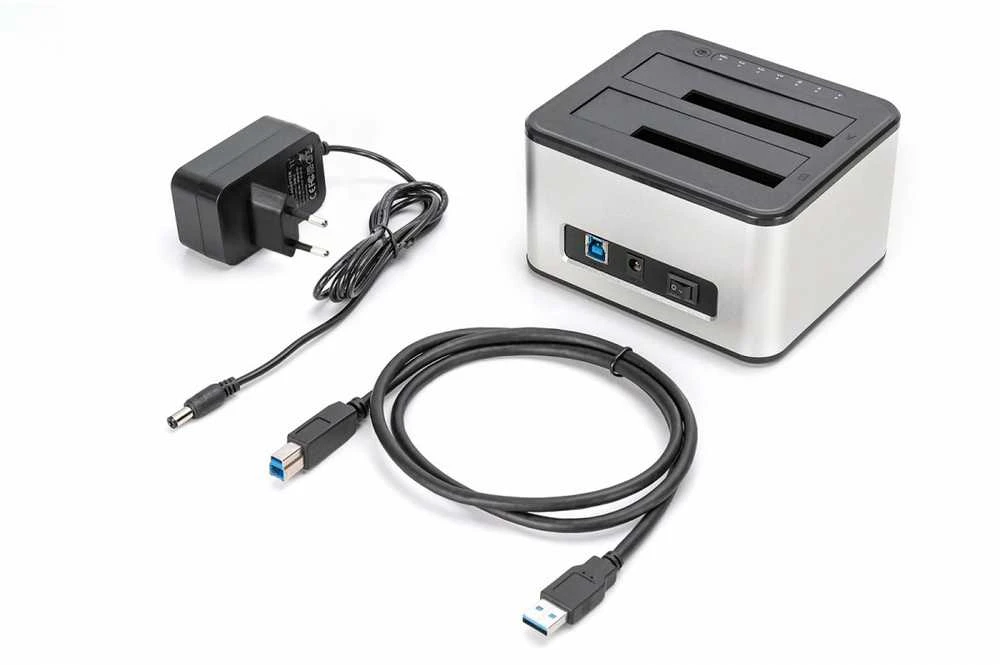 Digitus HDD stotelė su laidų komplektu